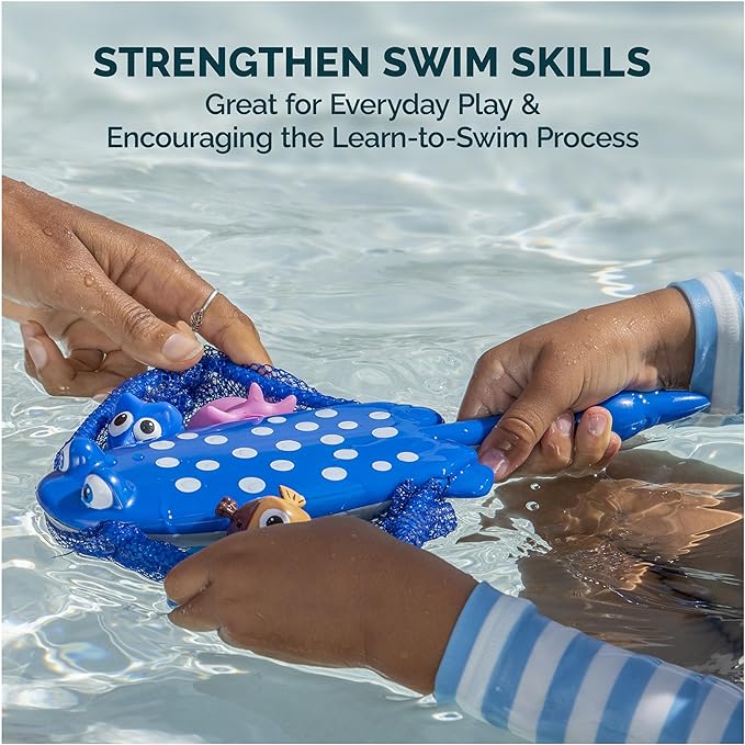 SwimWays Disney’s Finding Dory Mr. Ray’s Dive and Catch Game, Water Toy, Outdoor Toys, Pool Party Favors & Bath Toys for Kids Ages 5 & Up