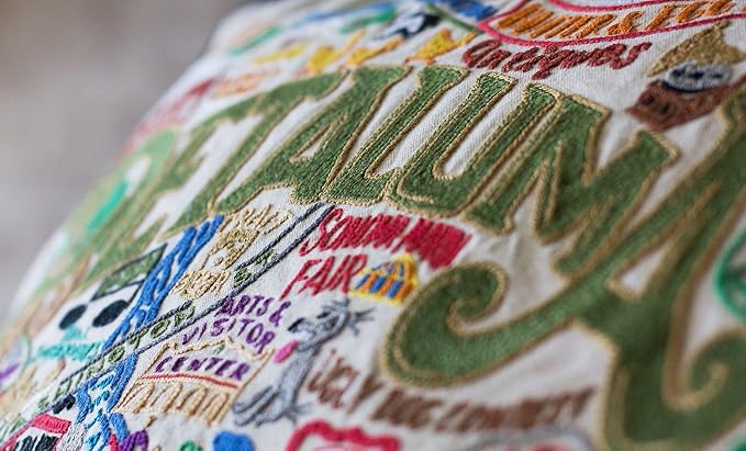 Catstudio Petaluma Embroidered Decorative Throw Pillow
