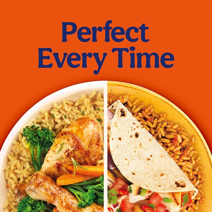 BEN'S ORIGINAL Ready Rice Roasted Chicken and Spanish Style Flavored Rice Variety Pack,Easy Dinner Sides,8.8 OZ Pouch,(Pack of 12)
