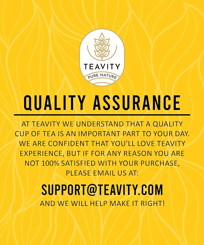 Organic Chai Black Tea Pods for Keurig Naturally Caffeinated by Teavity (12 Tea Pods)