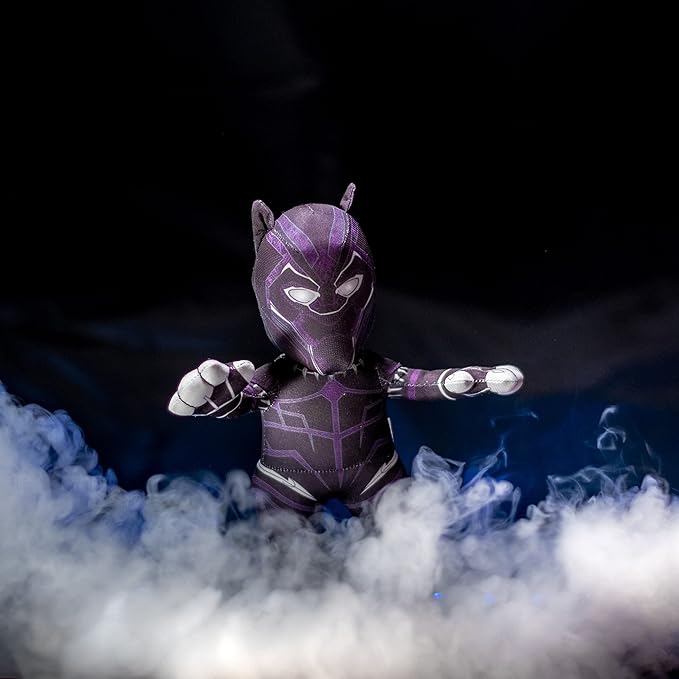 Marvel Black Panther 10" Plush Figure - A Superhero for Play and Display