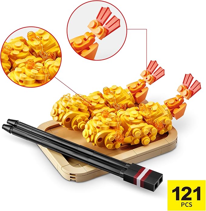MAX Premium Sushi Building Bricks Capsule x2 Novelty Unboxing Toy Collectible Mini's by ZURU