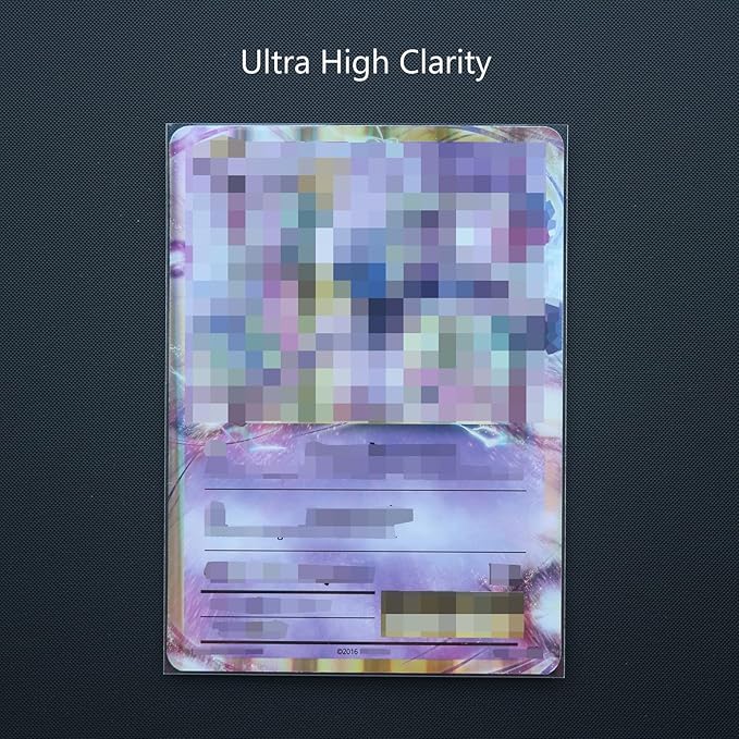 Jumbo Card Sleeves Size XL:5.7 x 7.9 Inch - Card Sleeves for Oversized TCG Trading Cards (50pcs)