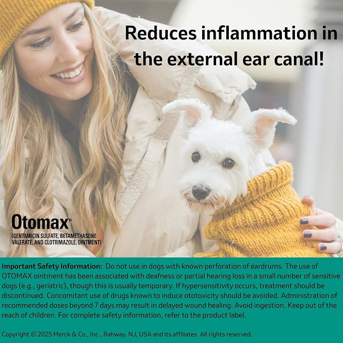 Otomax Ointment for Dogs 15gm