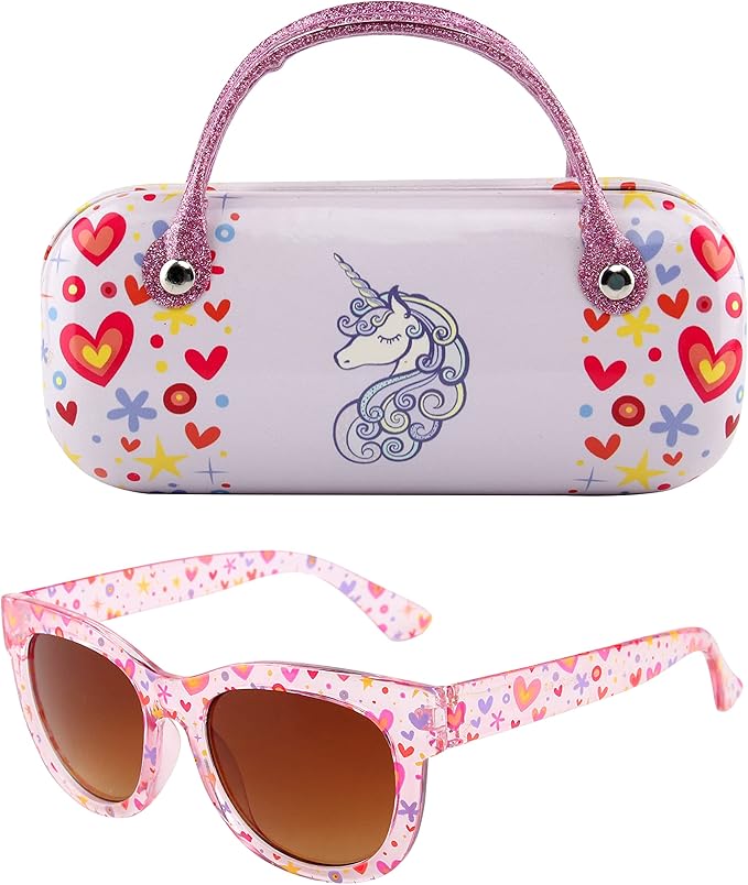 KENBO Kids Sunglasses for Girls UV Protection Toddler Sunglasses