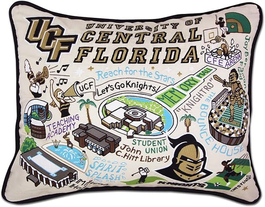 Catstudio University of Central Florida Collegiate Embroidered Decorative Throw Pillow