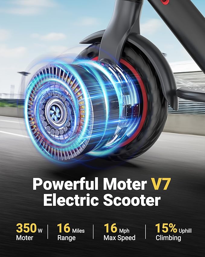 MAXSHOT Electric Scooter for Adults, 8.5/10/14" Tires, 19/22Mph, 350W/500W Motor, 21-28 Miles Range, Folding E-Scooter with Dual Suspension,APP(V1/SPRO/MAX/PRO/X1/X1PRO/PR)