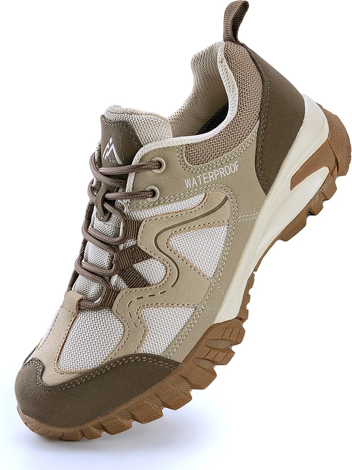 CC-Los Women's Lightweight Waterproof Hiking Shoes for Walking, Outdoor & Climbing