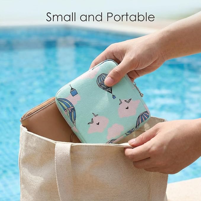 3Pcs Sanitary Pad Pouch, Sanitary Napkin Bag Pads for Women Pads Bags | Storage Bag Period Pouch Tampon Organizer Pouch Tampon Pad Holder for Purse, Pad Bags Feminine Care First Periods