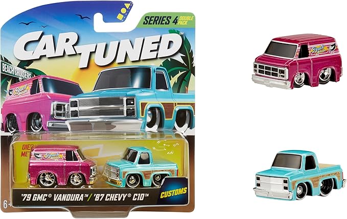 CarTuned 2 Pack Series 4 - Beach Cruisers