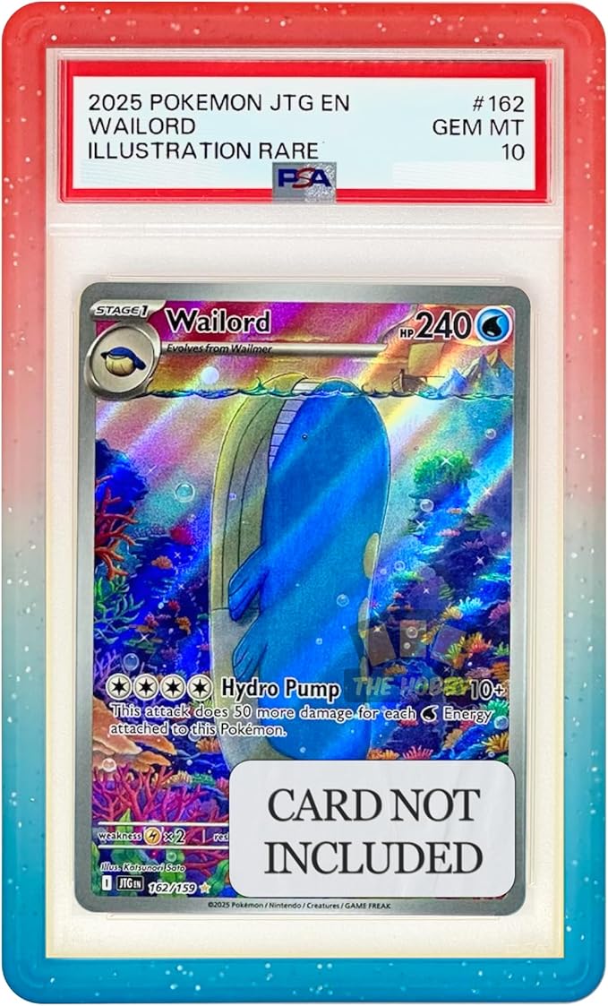 Bumper Guard for PSA Graded Cards ONLY | Limited Edition Gradient Slab Edge Protector | 1 Pack Berry