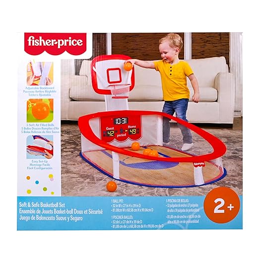 Fisher-Price™ Soft & Safe Basketball Set