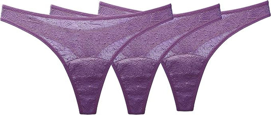 Shero Lace Thong Period - Maternity, Postpartum Panties, and Moisture Control Underwear for Women & Teens - 1 & 3 Pack