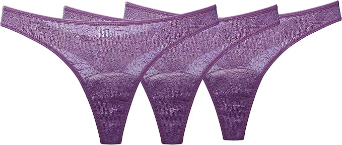 Shero Lace Thong Period - Maternity, Postpartum Panties, and Moisture Control Underwear for Women & Teens - 1 & 3 Pack