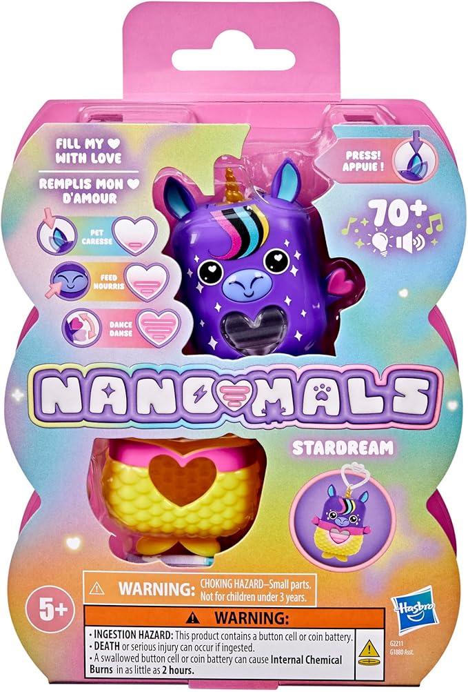 Stardream The Unicorn, Electronic Pet Unicorn Toy, 70+ Responses, Interactive Fidget Toys for Girls & Boys Ages 5+