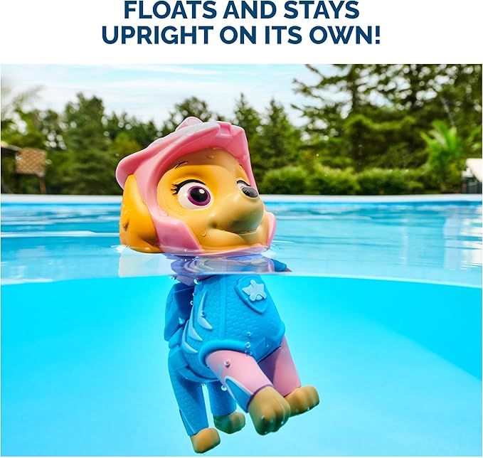 SwimWays Paw Patrol Swim Trainer Life Jacket, US Coast Guard Approved Life Vest Kids Swim Vest, Pool Floats & Life Jackets for Kids, Marshall