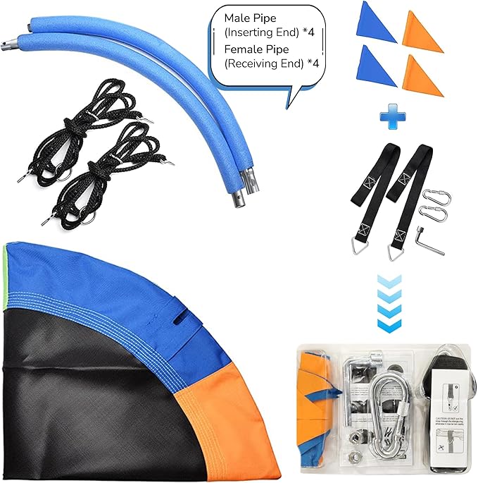 PACEARTH 40 Inch Saucer Tree Swing Flying 900lb Weight Capacity 2 Added Hanging Straps Adjustable Multi-Strand Ropes Colorful Safe and Durable Swing Seat for Children