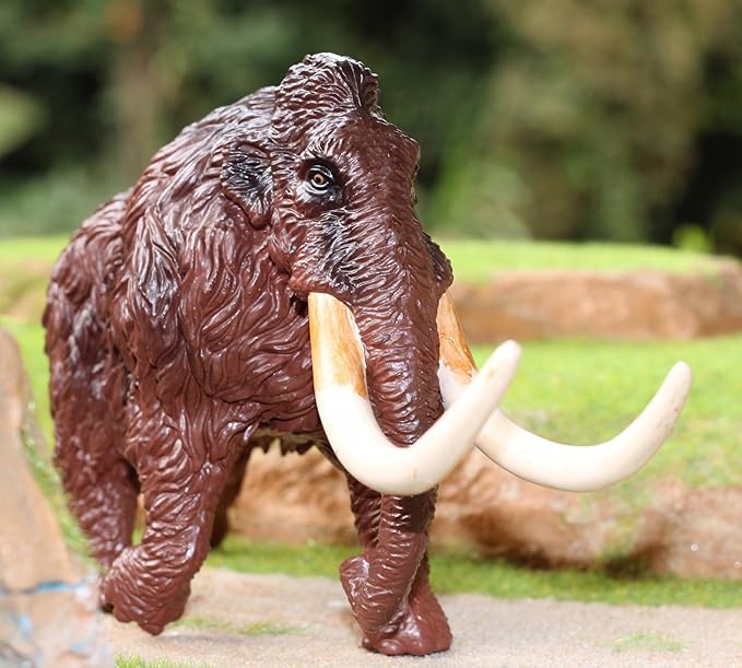 Gemini&Genius Mammoth Animals Action Figure Toys for Kids