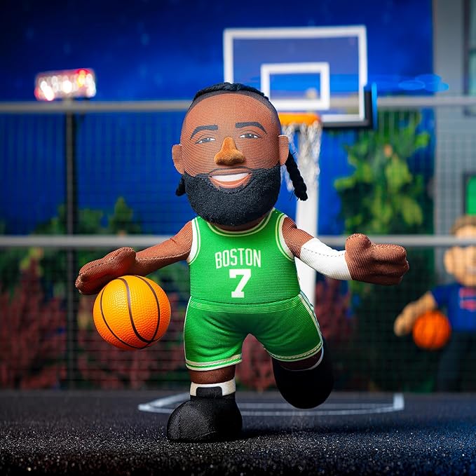 Bleacher Creatures Boston Celtics Jaylen Brown 10" NBA Plush Figure - A Superstar for Play Or Display
