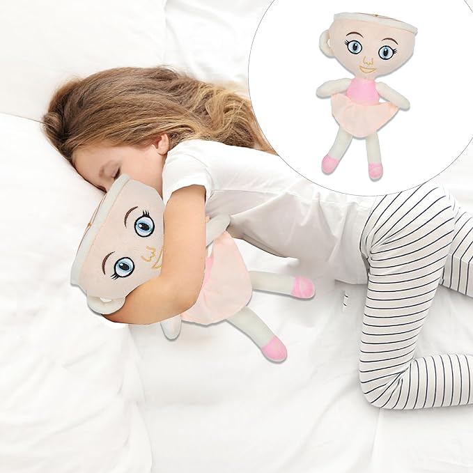 Zenitsu Ballerina Cappuccina Plush Italian Brainrot Expressive Doll Funny & Unique Gift for Boys and Girls, Creative Home Décor Plush Toy for Christmas, Birthday