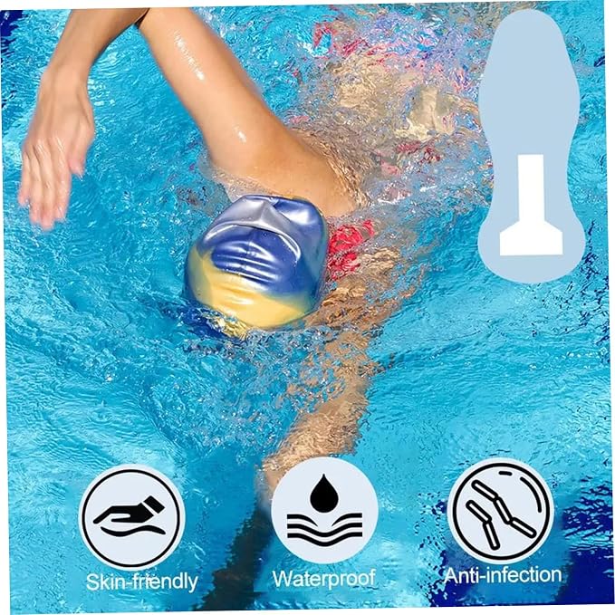 10Pcs Menstrual Pads for Swimming, Waterproof Thong Pads Panty Liners, Private Patches for Women Swimsuits and Lingerie Panty Liner/Barrier