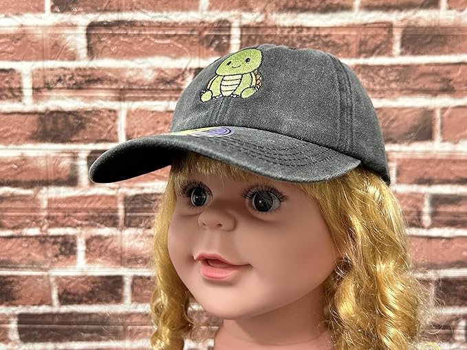 Embroidered Animal Baseball Hats for Boy and Girl