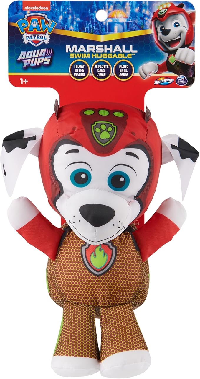 SwimWays Paw Patrol Swim Trainer Life Jacket, US Coast Guard Approved Life Vest Kids Swim Vest, Pool Floats & Life Jackets for Kids, Marshall
