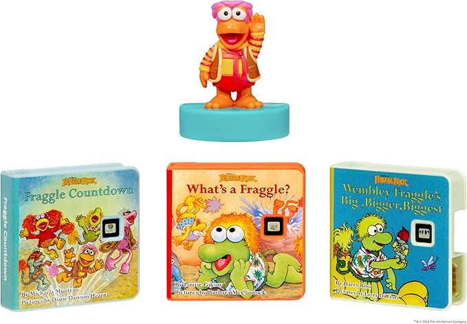 Little Tikes Story Dream Machine Jim Henson’s Fraggle Rock Collection, Storytime, Books, Audio Play Character, Gift and Toy for Toddlers and Kids Girls Boys Ages 3+ Years