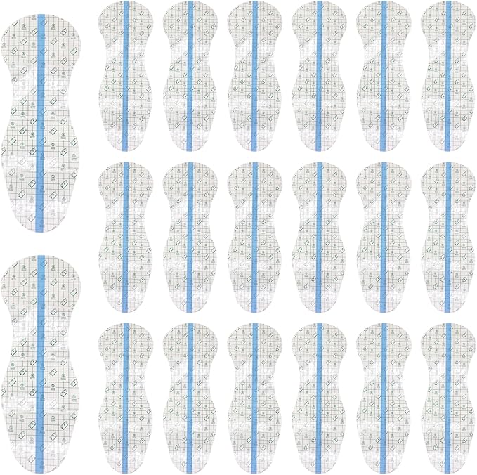 Menstrual Pads for Swimming, 20 PCS Long Panty Liners with Soft Cotton Core, Disposable Protective Stickers for Swimsuits & Water Activities