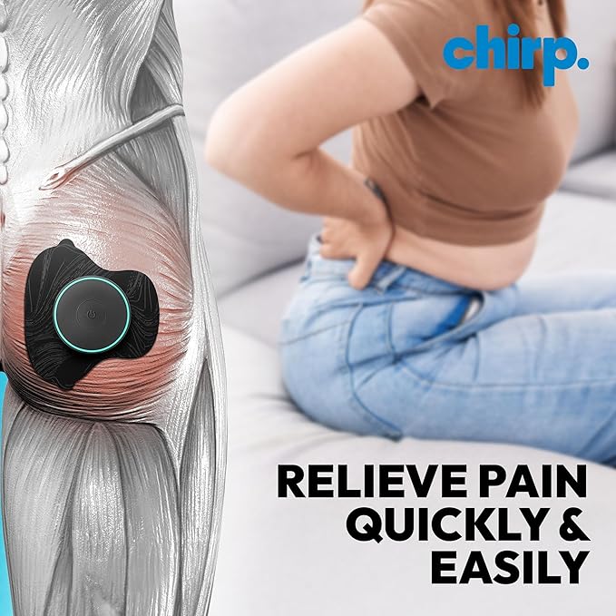 Chirp Halo Pads – Targeted Pain Relief, Deep Tissue Support, Muscle Recovery for Back, Shoulders, HIPS, & More
