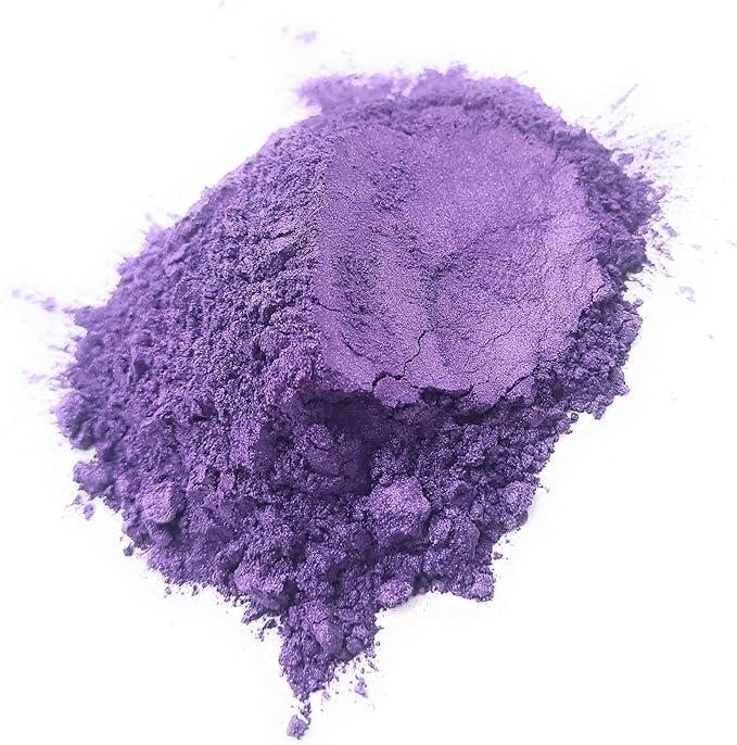 Pearl Mica Powder Pigment Dye - 500 Grams (1.1 lbs) - Best Bulk Price for Fine Arts, Crafting, Painting, Soap Candle Slime Resin Jewelry Making (Violet AV07)