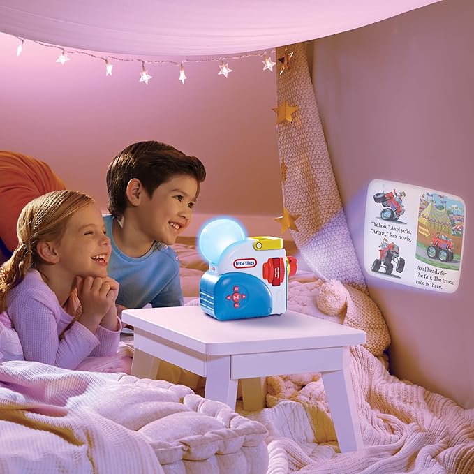 Little Tikes Story Dream Machine Axel the Truck Story Collection, Storytime, Books, HarperCollins, Audio Play Character, Gift and Toy for Ages 3+ Years