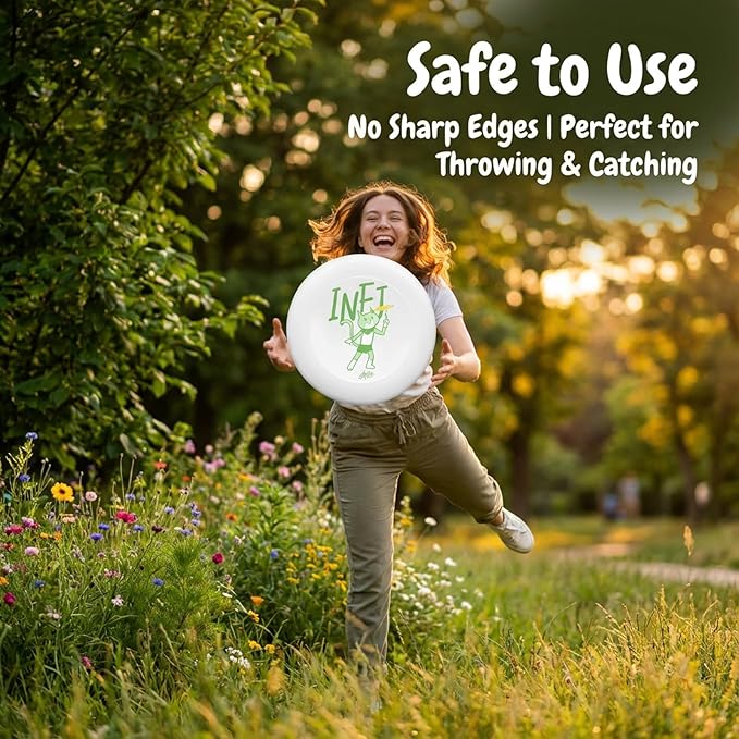 Social Gift & Team Activity Flying Disc, 10.63 Inch MBTI Flyer Disc Lightweight Durable for Outdoor Beach Park Backyard Game - 170g