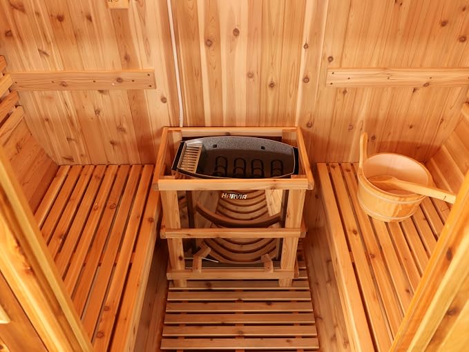 Solace 2-Person Traditional Barrel Sauna