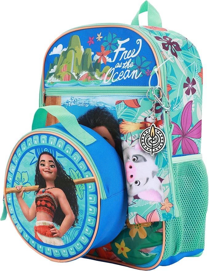 BIOWORLD Womens Kid Disney Princess Backpack (Little Kid/Big Kid) Blue Onesize