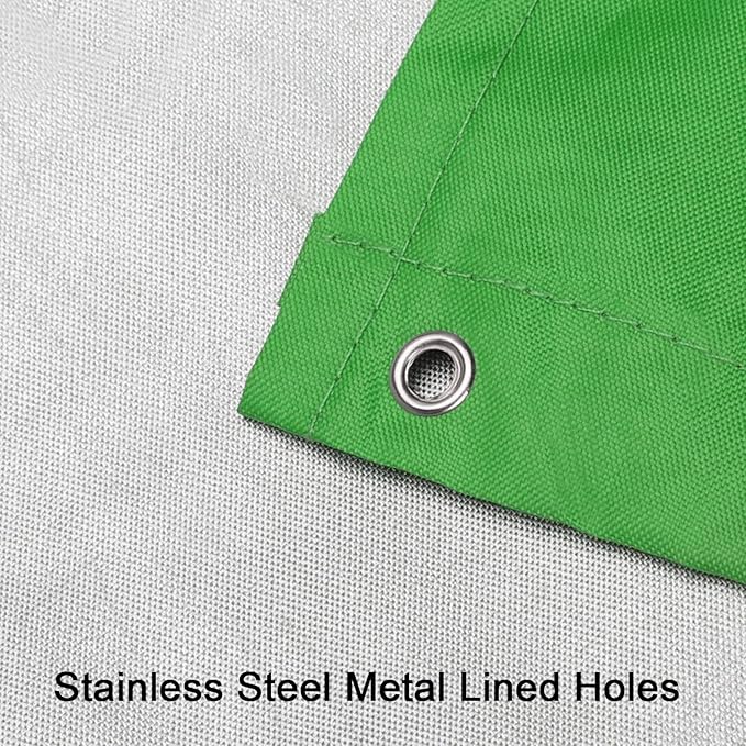 MOFEEZ 52" x 90" Swing Set Replacement Tarp for Play Set Outdoor, Polyester Oxford Fabric, Green