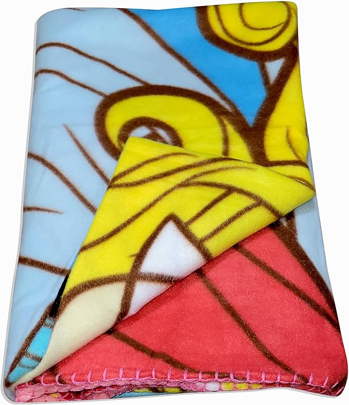 Official License Character Girls Pink Fleece Soft and Cozy Throw Blanket (40" x 60) (P18)