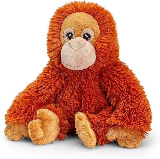 Deluxe Paws Eco-Friendly Orangutan Plush Toy Made from 100% Recycled Materials