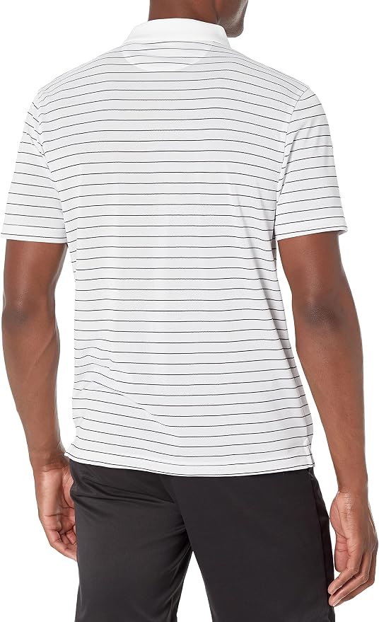 Amazon Essentials Men's Moisture Wicking Golf Polo Shirt, Short Sleeve, Slim-Fit, Quick-Dry, Active Wear