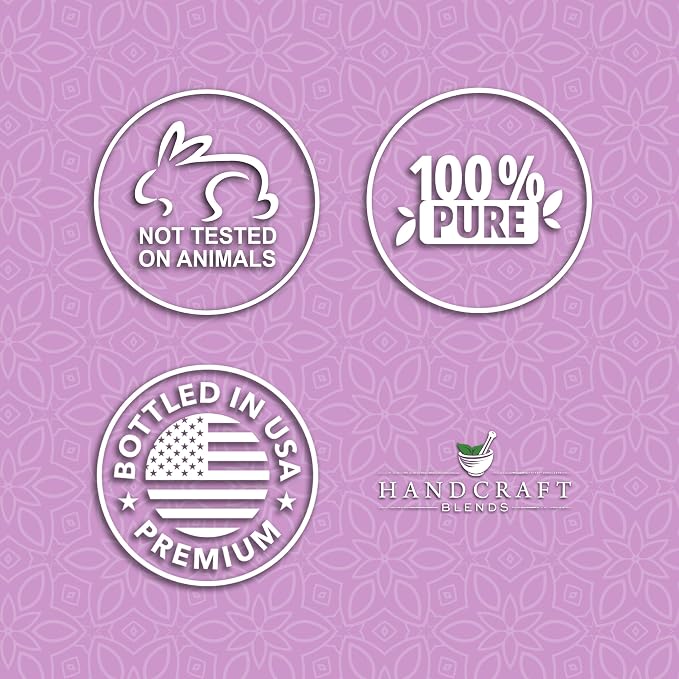 Handcraft Blends Lavender Essential Oil – 1 Fl Oz – 100% Pure and Natural – Premium Grade Essential Oil for Diffuser and Aromatherapy, Skin, Massage, Candle and Soap Making Fragrance