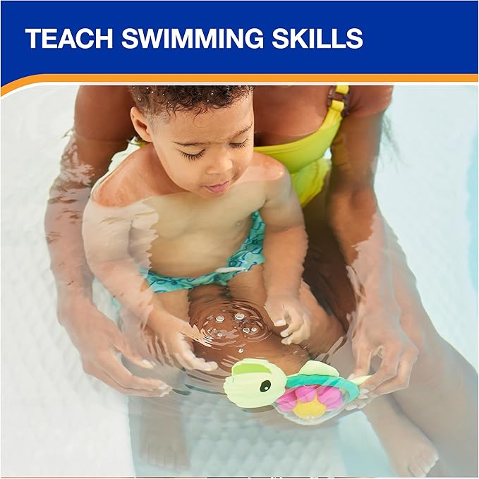 SwimWays Water Wheel Turtle, Kids Pool Accessories & Swimming Pool Toys, Turtle-Themed Water Toys for Kids Ages 2 & Up