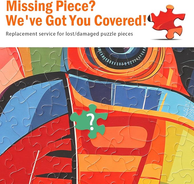 Jigsaw Puzzles for Adults 1000 Pieces, Cute Colorful Hard Challenging Puzzle for Family Fun Kids Room Decor, 20x27 Inches, Toucan