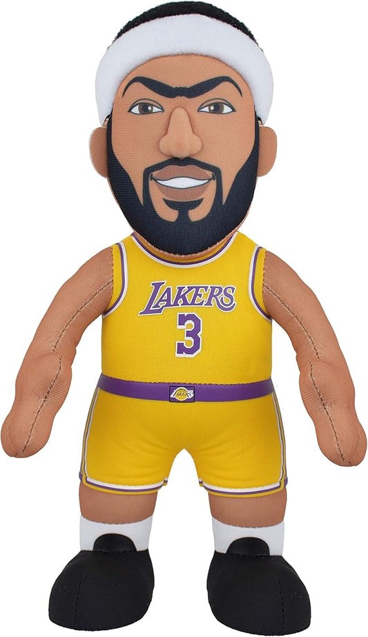 Bleacher Creatures Los Angeles Lakers Anthony Davis 10" Plush Figure - A Superstar for Play Or Display