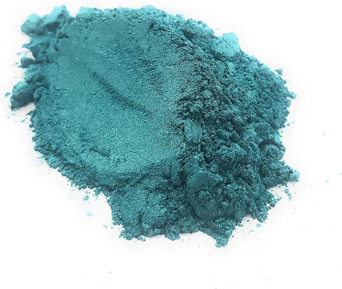 Pearl Mica Powder Pigment Dye - 500 grams (1.1 lbs) - Best Bulk Price for Fine Arts, Crafting, Painting, Bath bomb Soap Candle Slime Jewelry Making, Epoxy Resin, Woodworking (Green AG02)
