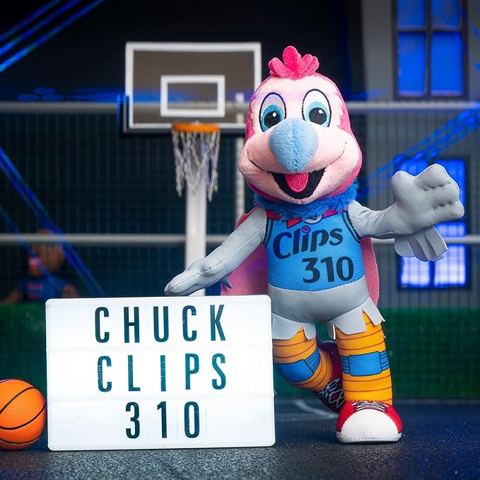 Bleacher Creatures NBA Unisex NBA 10-inch Mascot Plush Doll