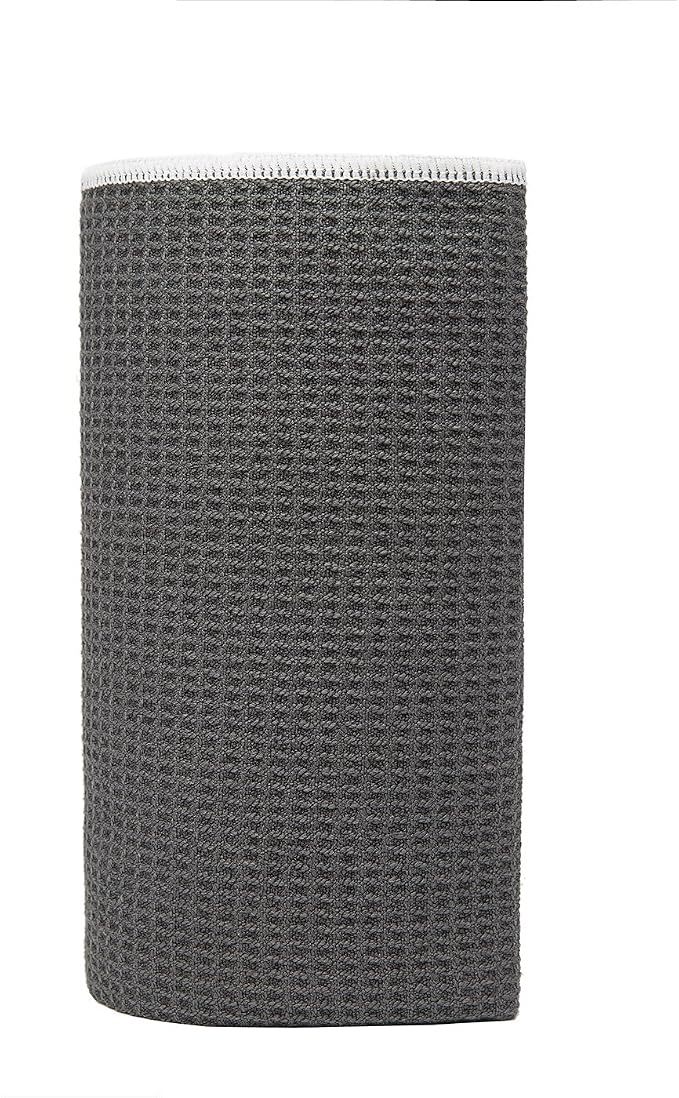 Shandali Hot Yoga Towel - Mat-Sized, Microfiber, Super Absorbent, Anti-Slip, Injury Free, 24" x 72" - Best Bikram Yoga Towel - Exercise, Fitness, Pilates Gear