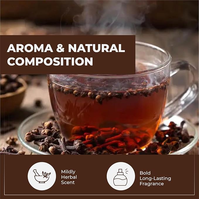 Clove Bud Essential Oil - Steam Distilled 100% Pure Eugenia Caryophyllus Clove Oil for Diffuser, Aromatherapy, Massage, DIY Skincare Hair Care, Warm Spicy Fragrance Natural - Indonesia - 2 FL Oz