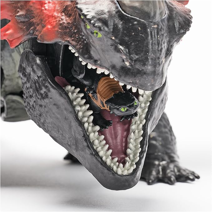 Dreamworks Dragons, How to Train Your Dragon, Berk Universe: Red Death Devouring Fury, 11 Inch Toothless Dragon Toy, 4+ Years