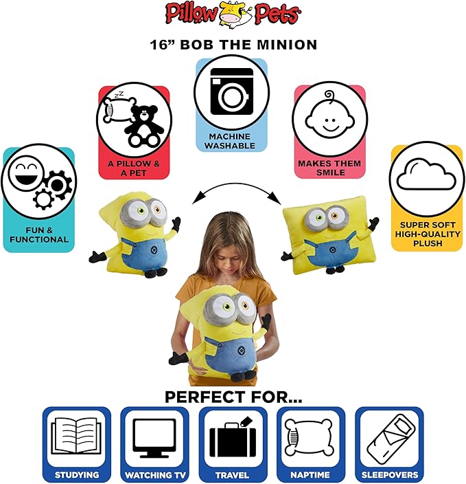 BOB The Minion Pillow PET
