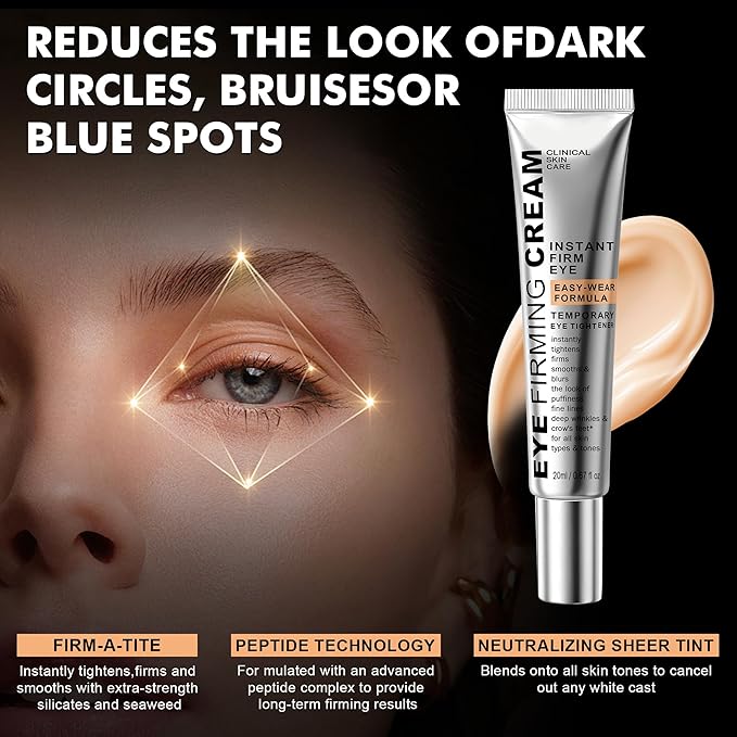 KKP Perfection Eye Tightener with Brush, Instant Firming Formula #526589 (20ML)